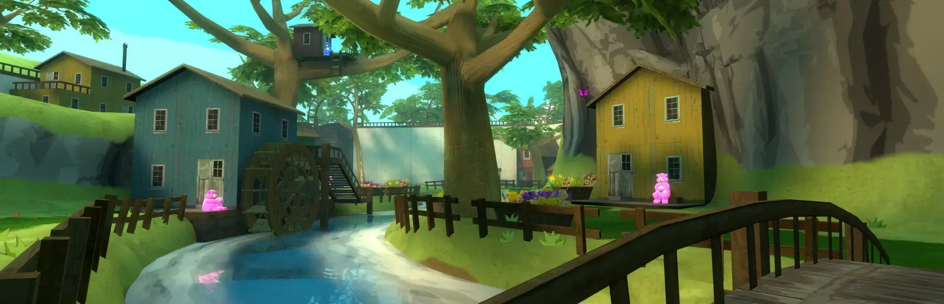 Bear Party: Adventure background