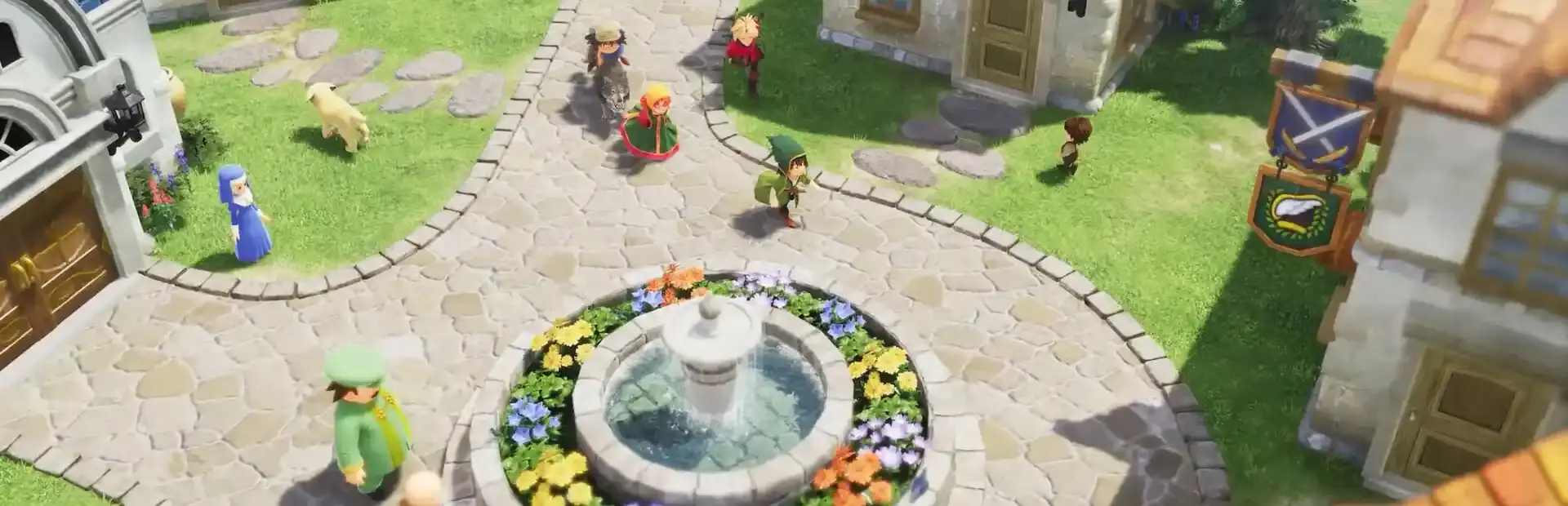 Dragon Quest VII Reimagined background