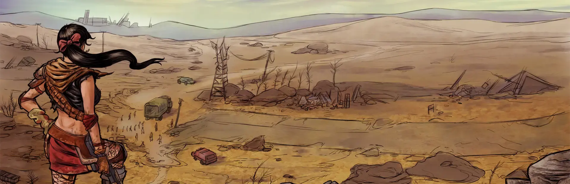 Wasteland Angel background