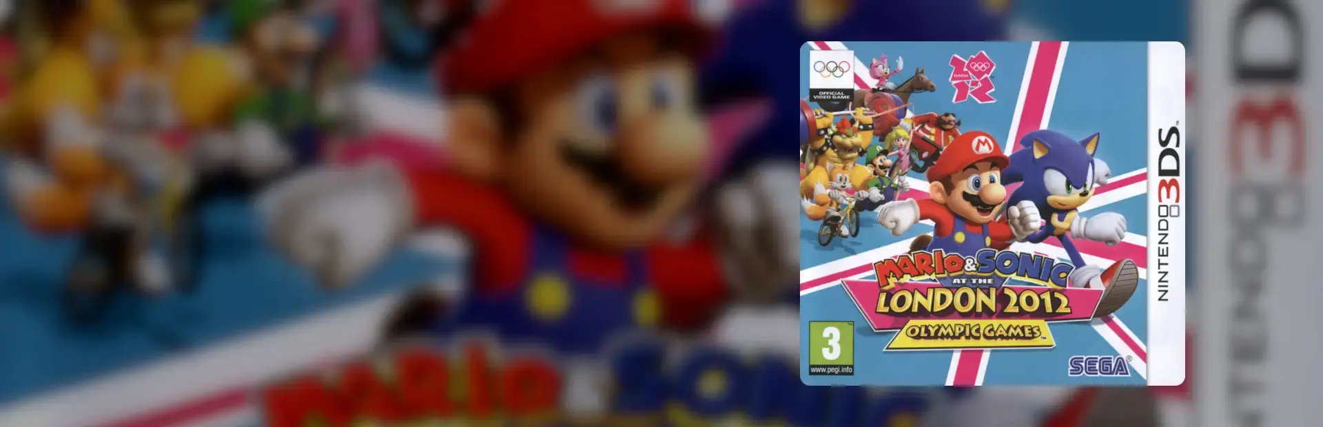 Mario & Sonic at the London 2012 Olympic Games background