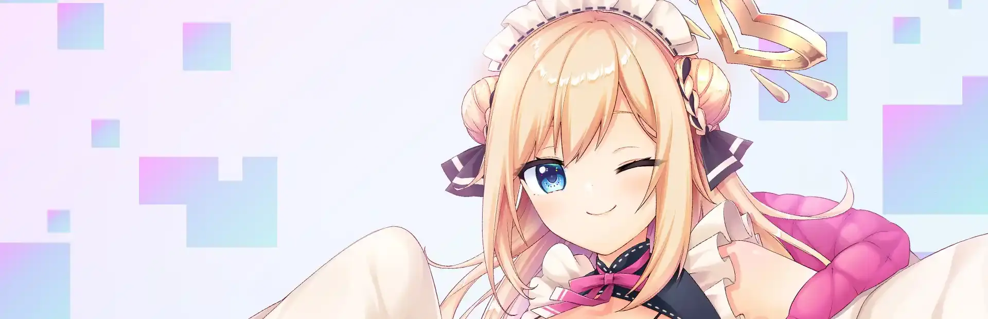 Virtual Maid Streamer Ramie background