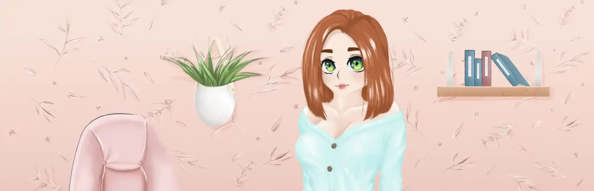 Hentai beautiful girls 5 background