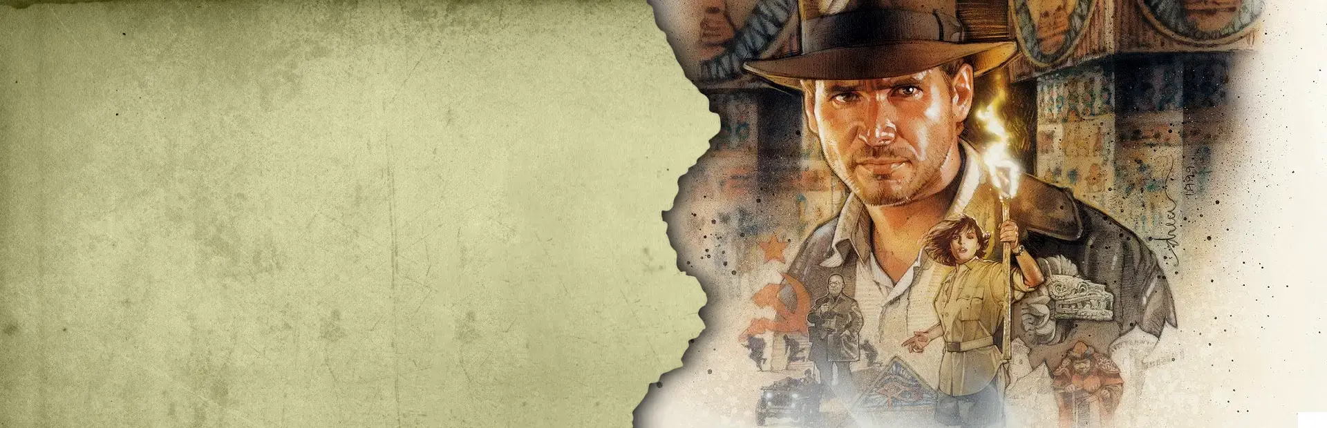 Indiana Jones and the Infernal Machine background