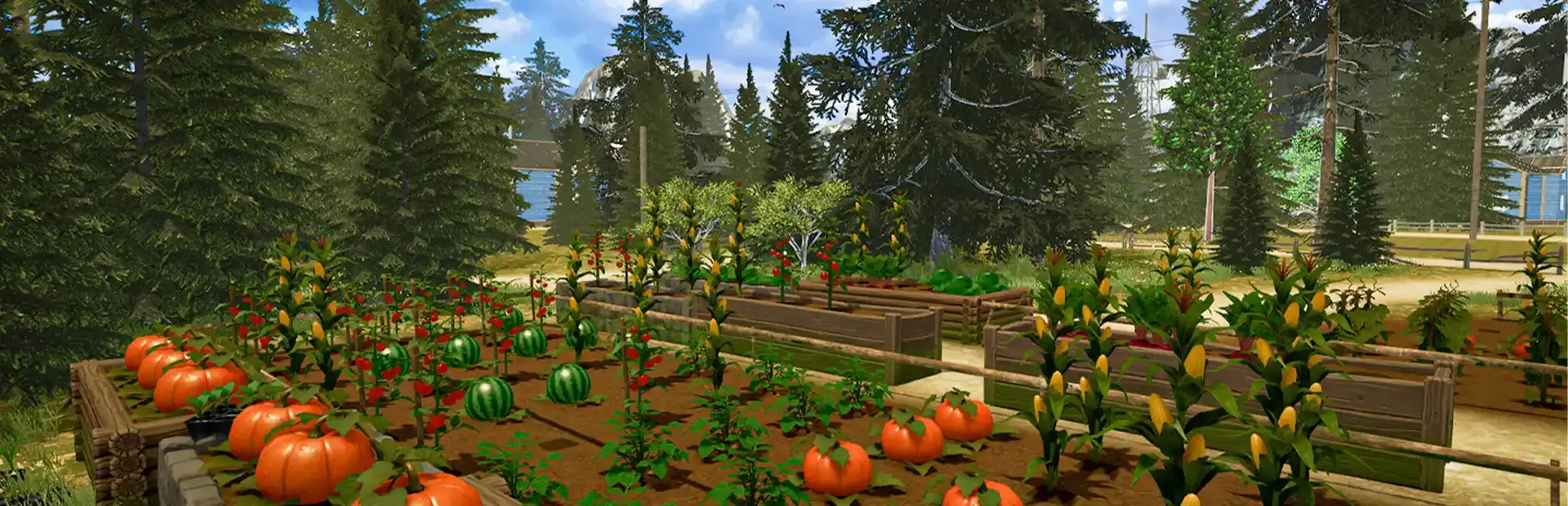 Countryside Life Simulator background
