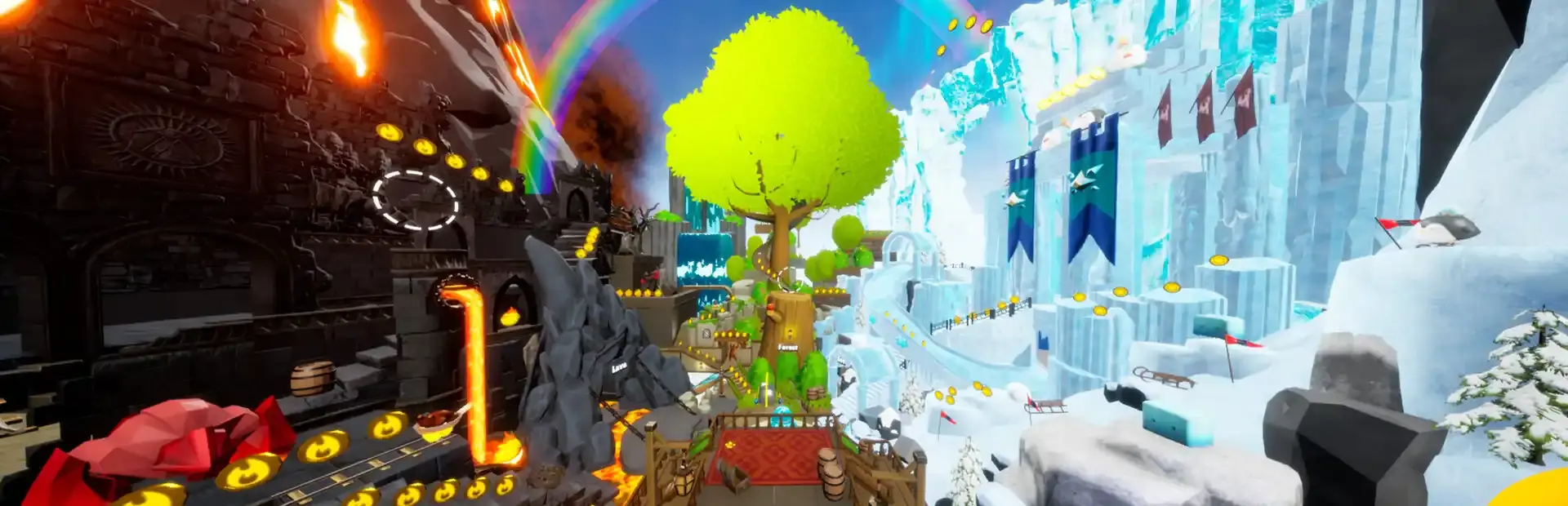 Shooting Star VR background