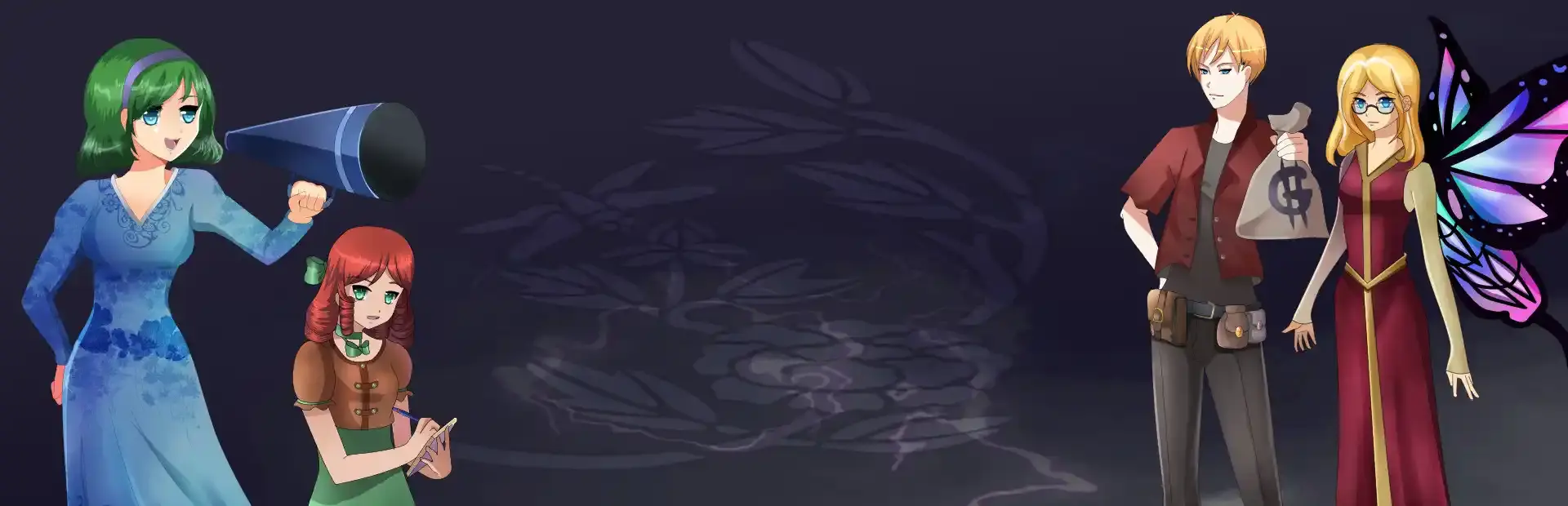 The Book of Shadows background
