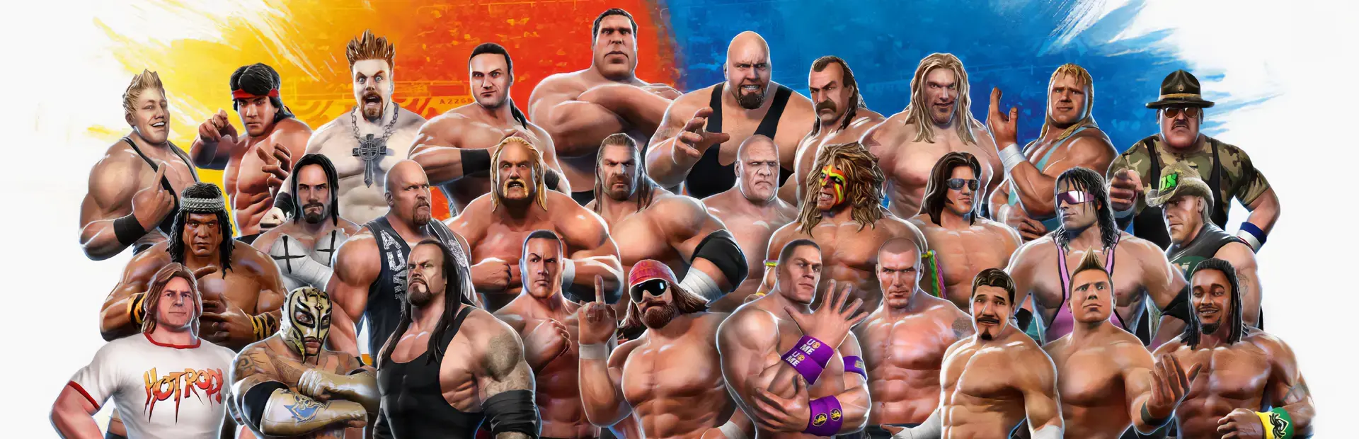WWE All Stars background