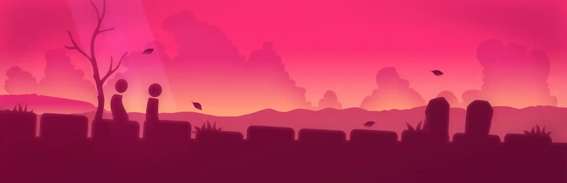 Love is Dead background