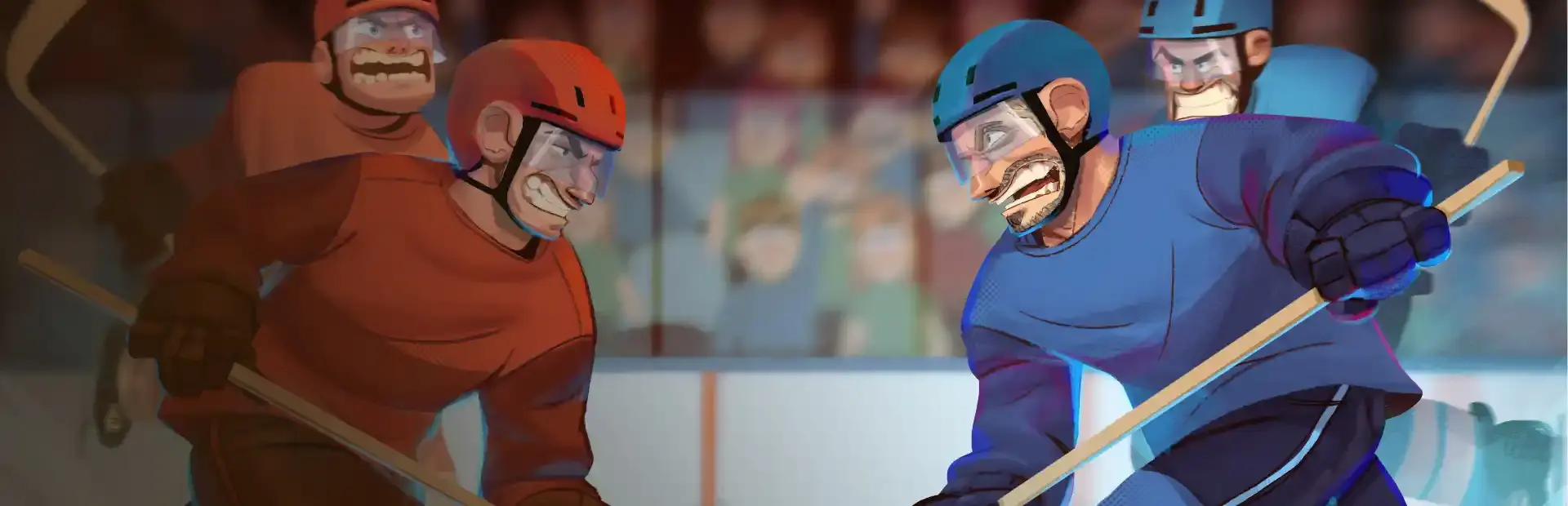 Super Blood Hockey background