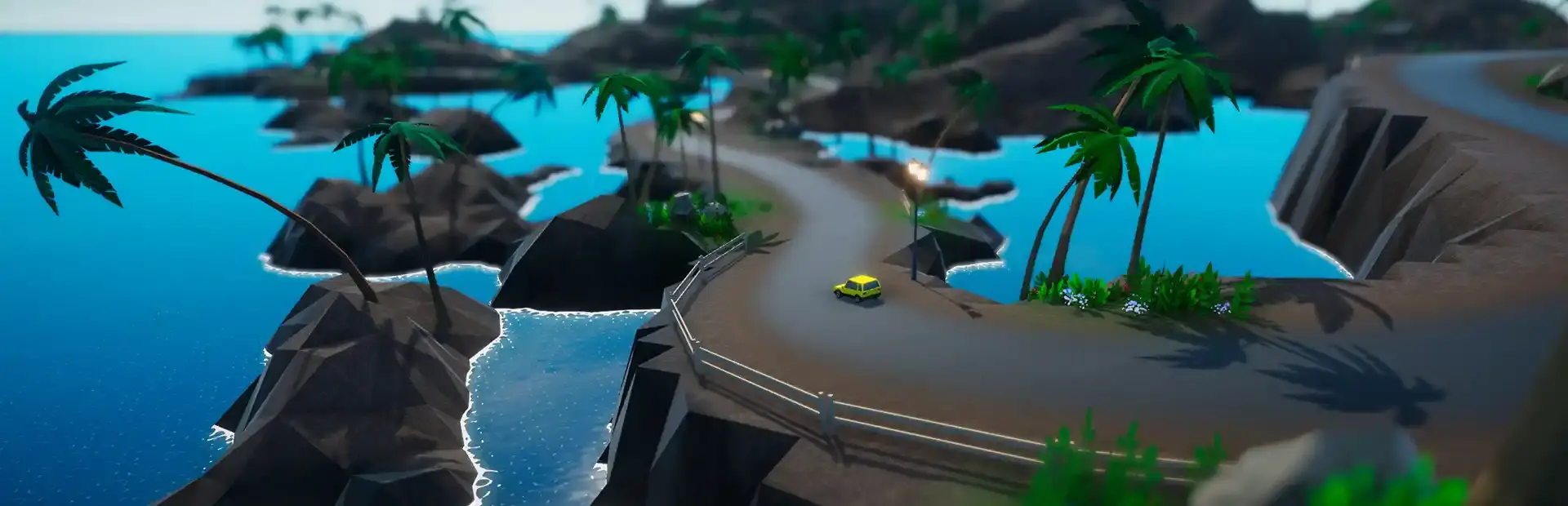 Joyride: Lowpoly World background