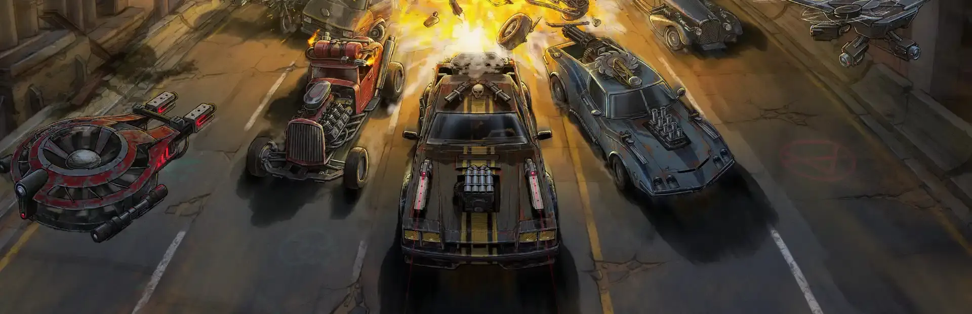 Death Roads: Tournament background