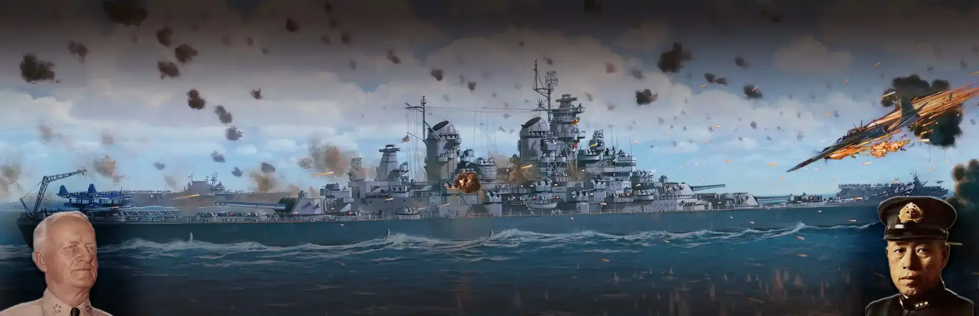Fleet Commander: Pacific background