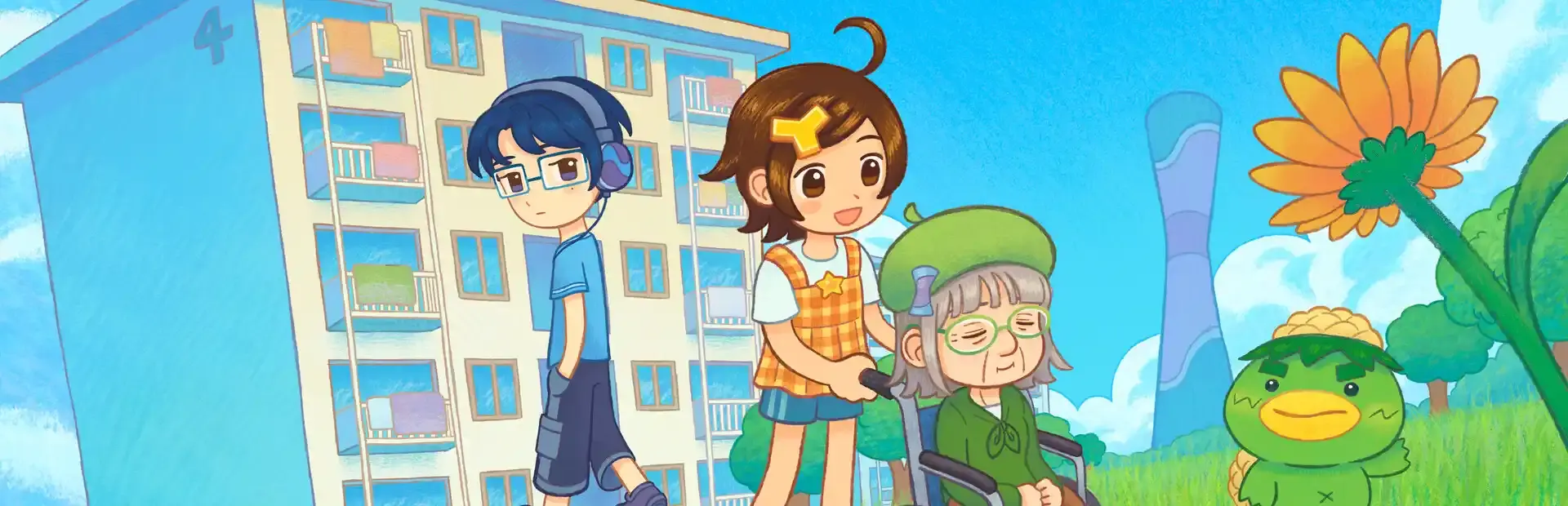 Danchi Days background