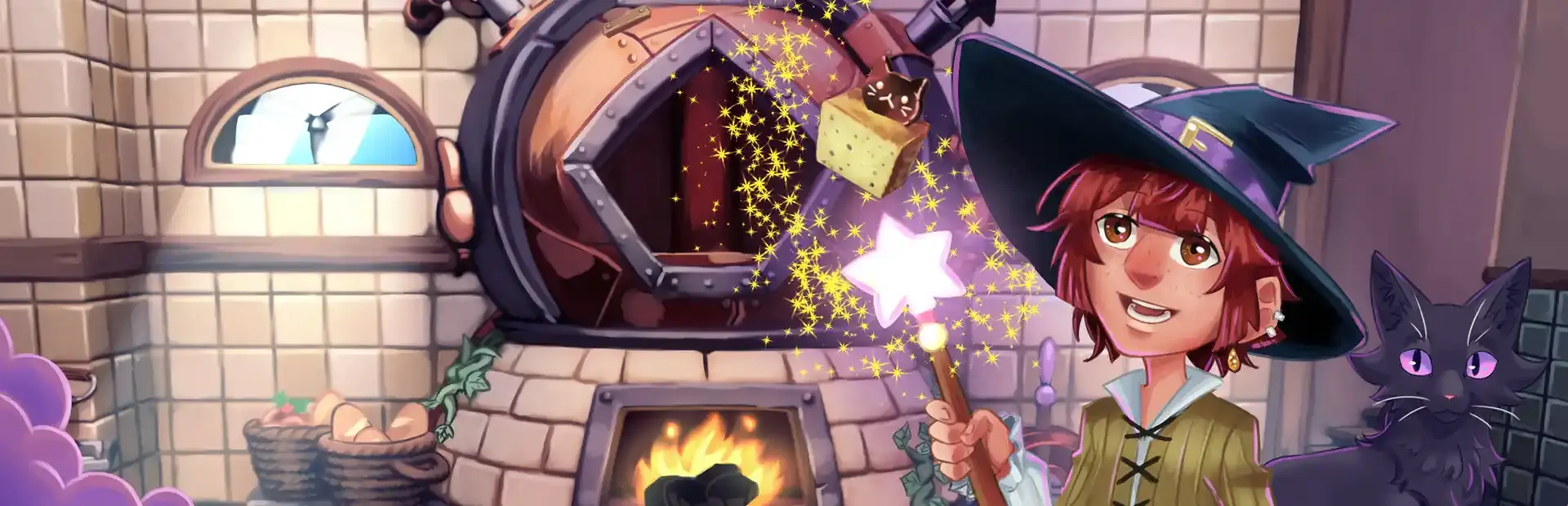 Magical Bakery background