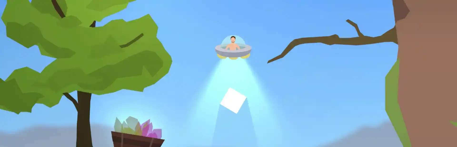 UFO-Man background