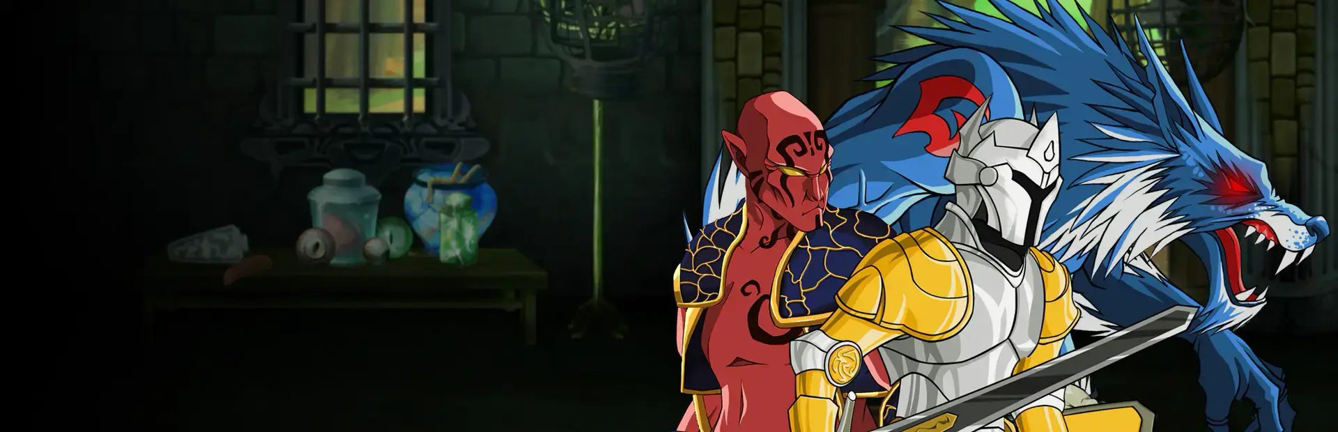 Dungeon Punks background