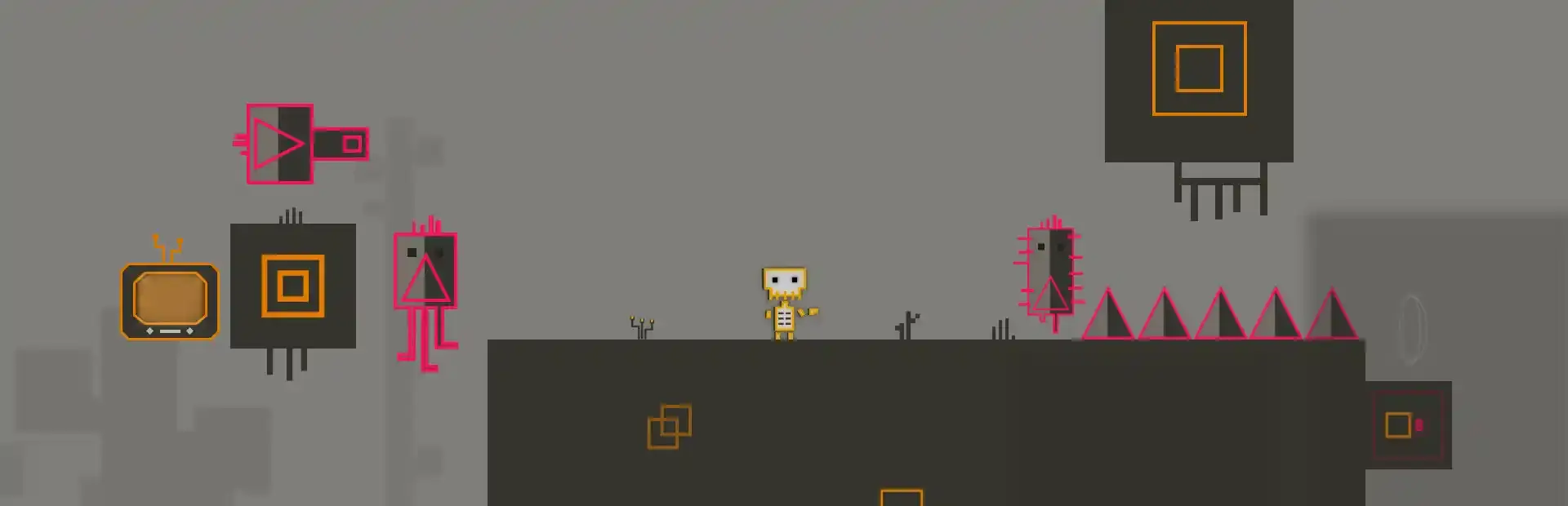 Grey Bones background