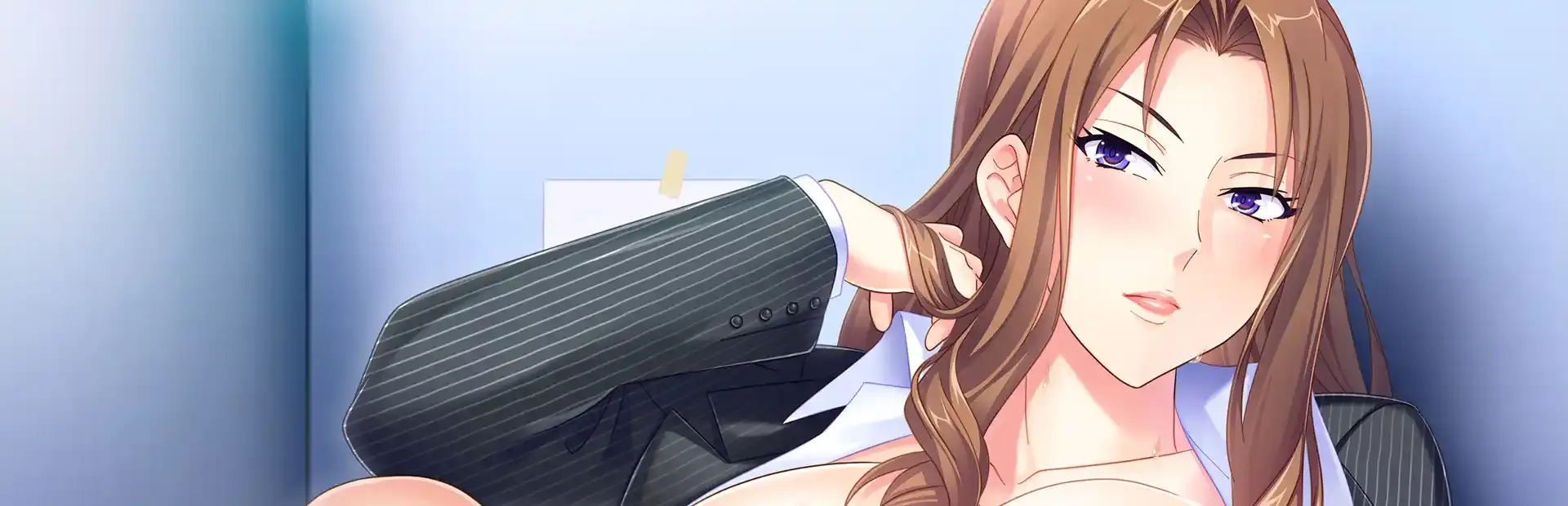 Bitchy Boss Bimbofication background