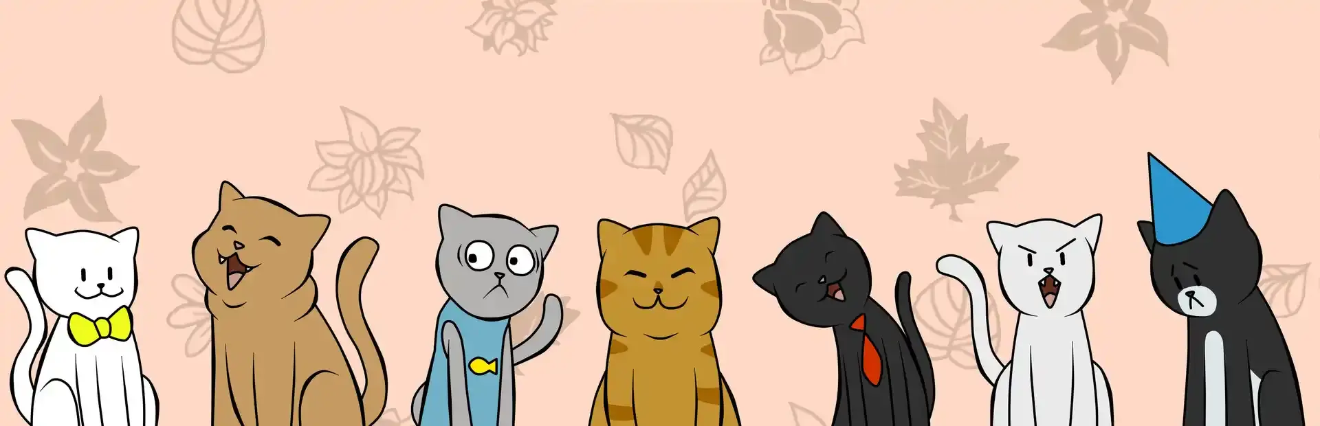 Matching Cats background