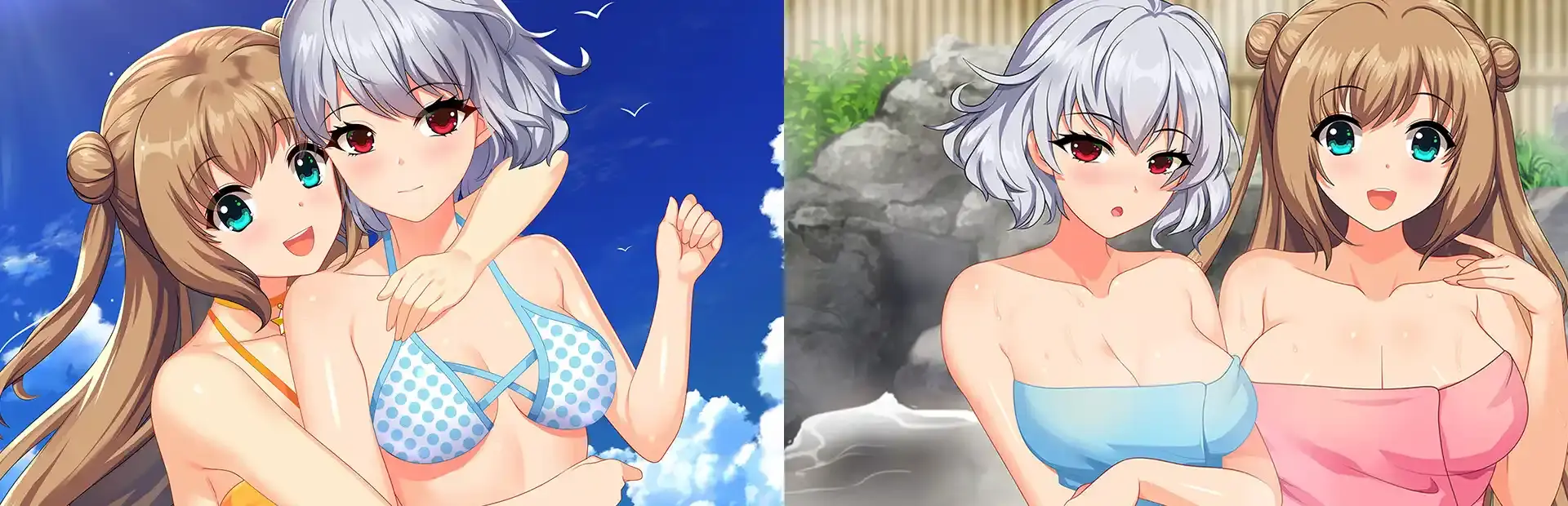 LIP! Lewd Idol Project Vol. 2: Hot Springs and Beach Episodes background