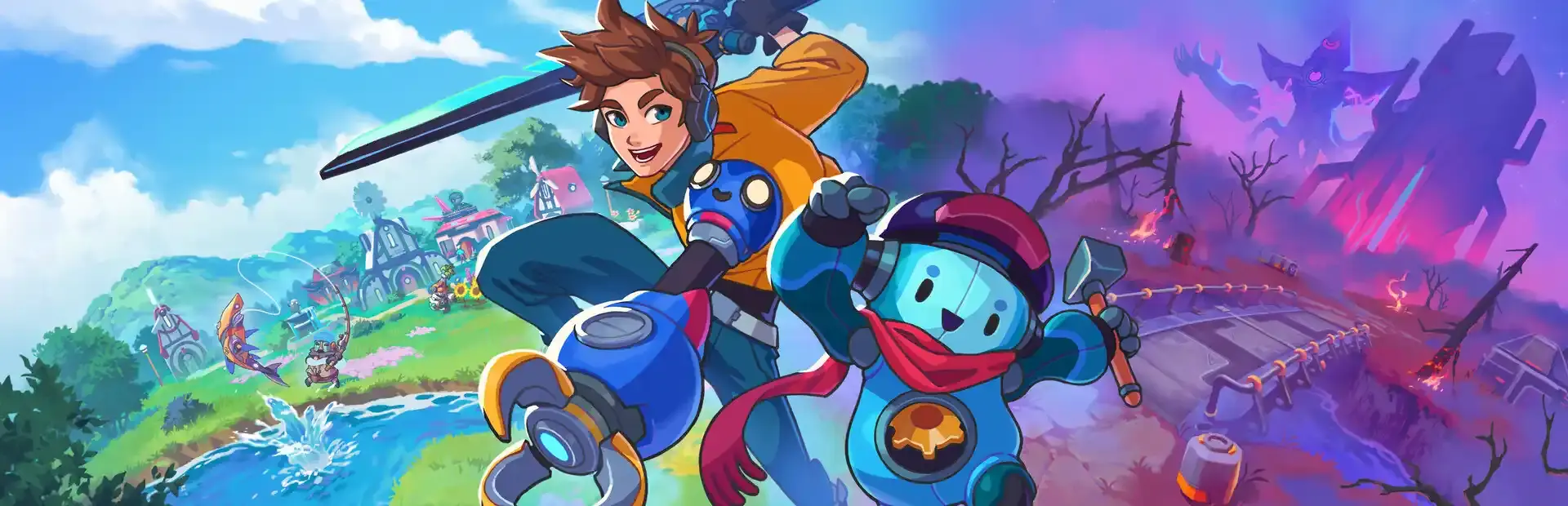 Lynked: Banner of the Spark background