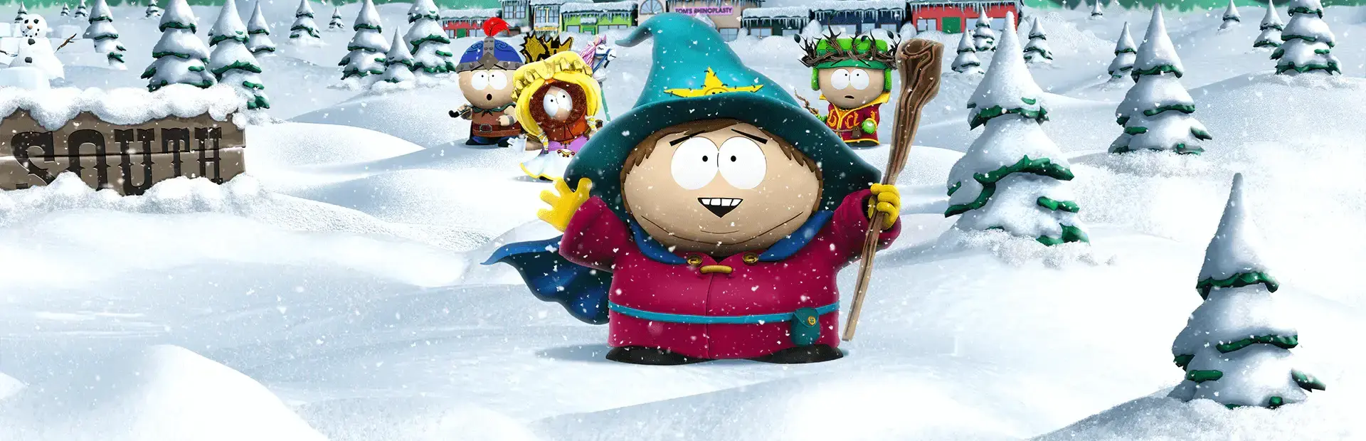 South Park: Snow Day! background