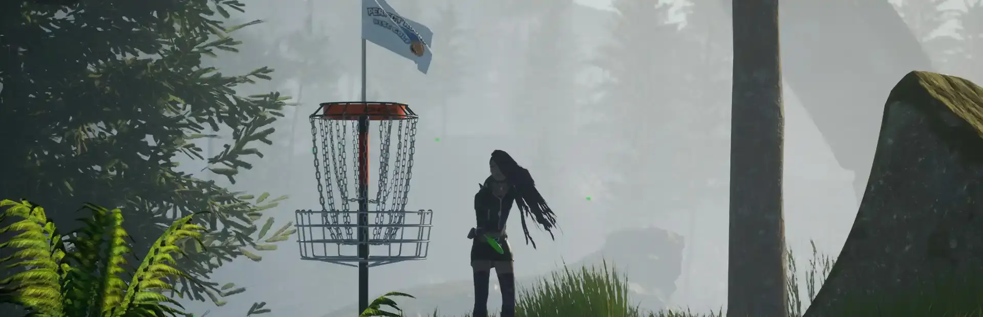 Perfect Round Disc Golf background