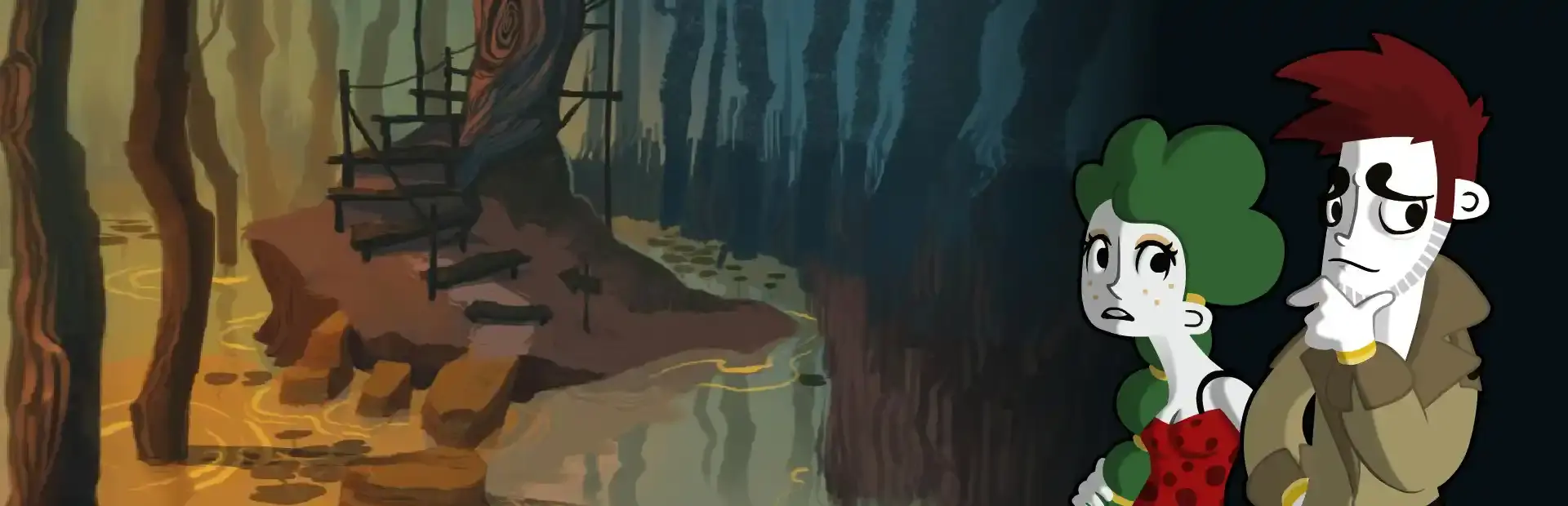 Detective Grimoire: Secret of the Swamp background