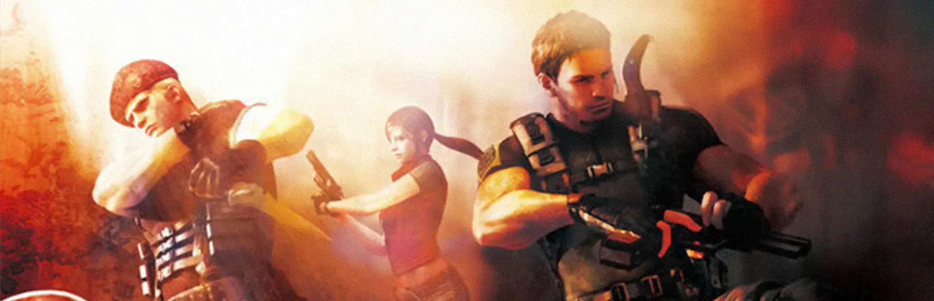 Resident Evil Mercenaries Vs. background