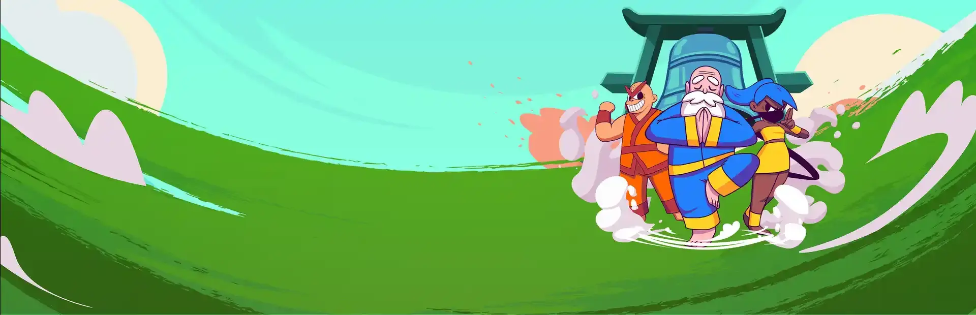 KungFu Kickball background