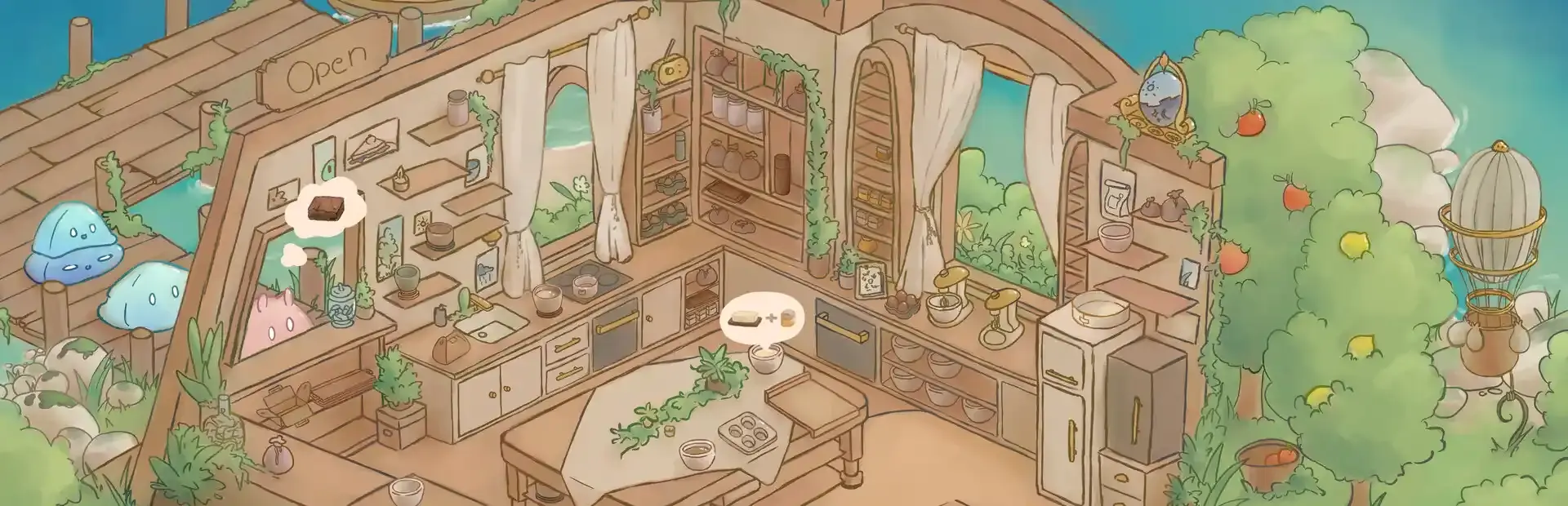 Tiny Bakery background