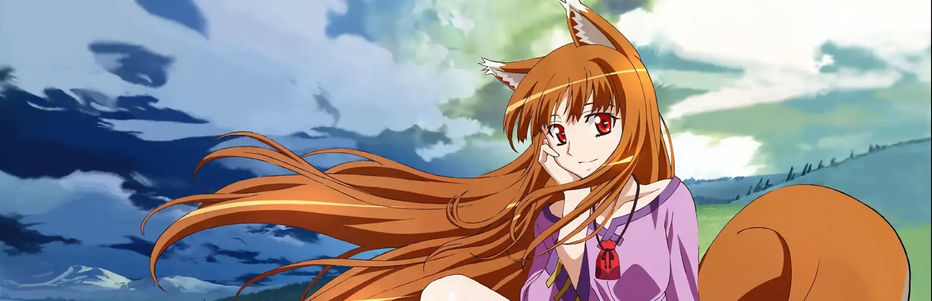 Ookami to Koushinryou: Boku to Holo no Ichi-nen background