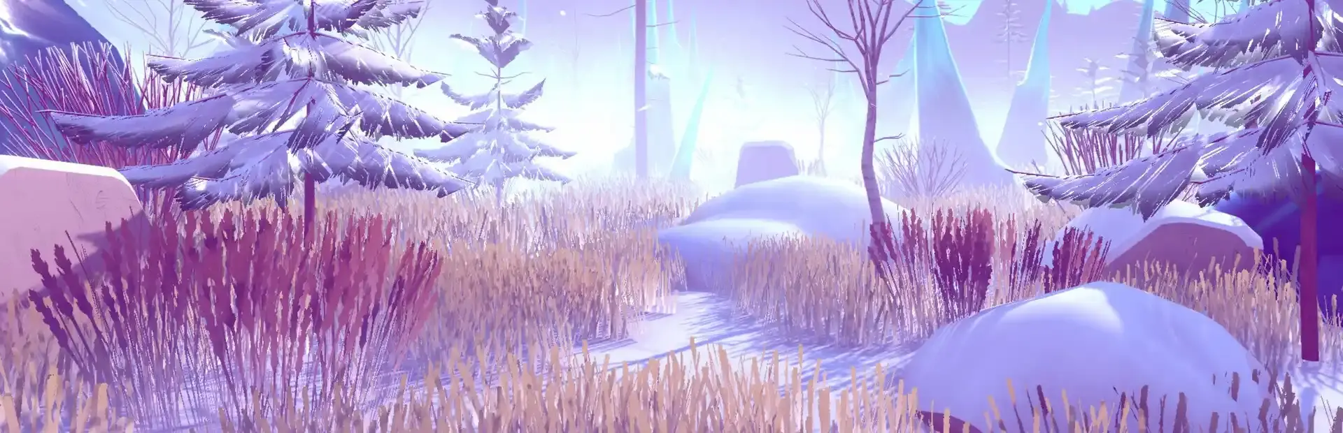 Winter Valley Hike background