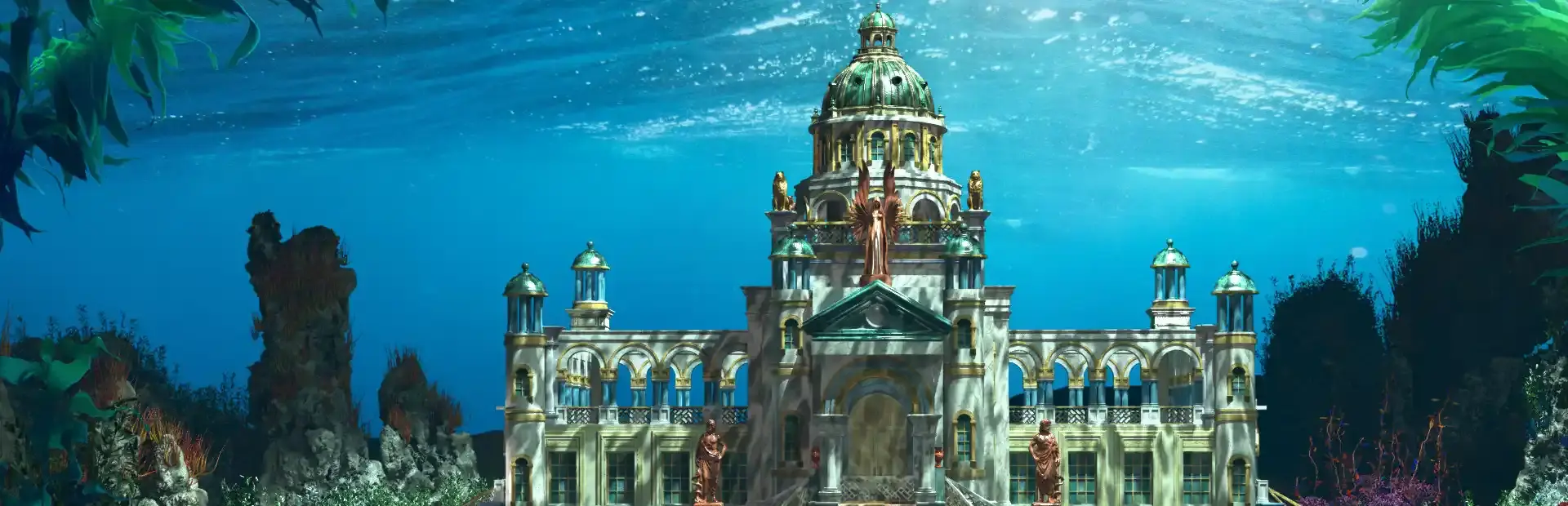 Jewel Match Atlantis Solitaire 2: Collector's Edition background