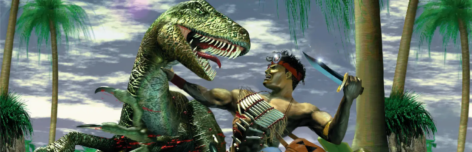 Turok: Battle of the Bionosaurs background