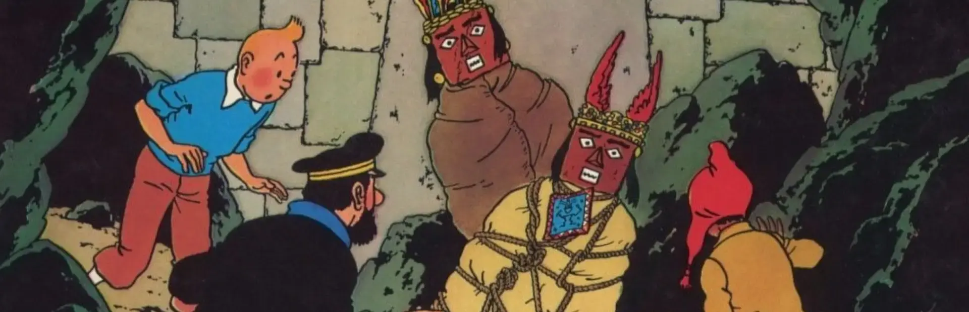 The Adventures of Tintin: Prisoners of the Sun background