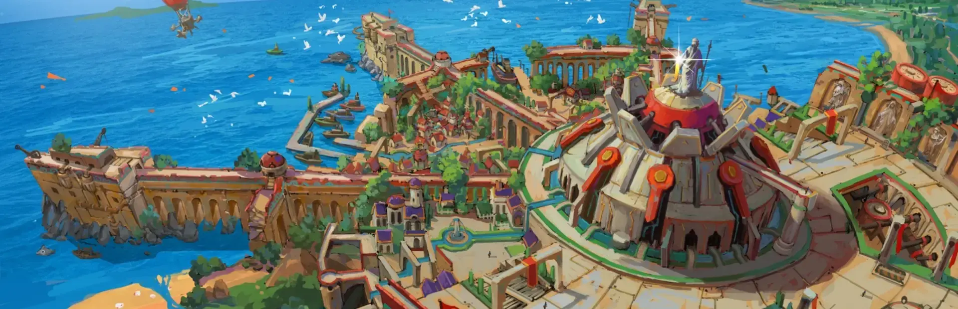 Oceanhorn 2: Knights of the Lost Realm background
