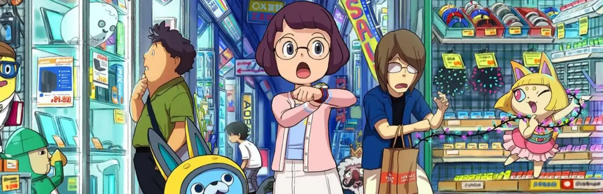 Yo-Kai Watch 3: Sushi background