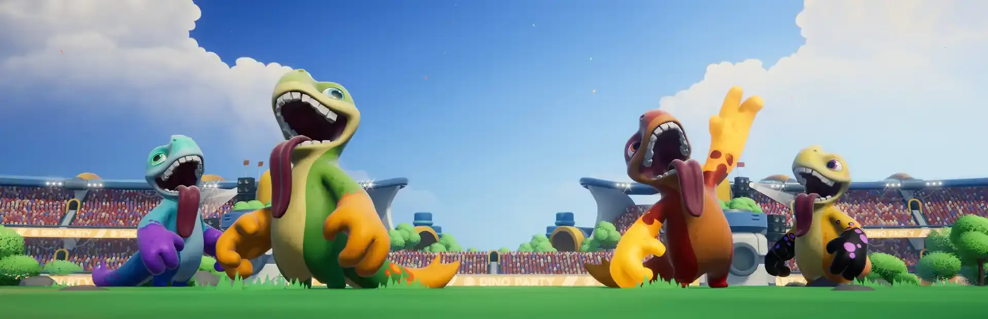 Dino Party background