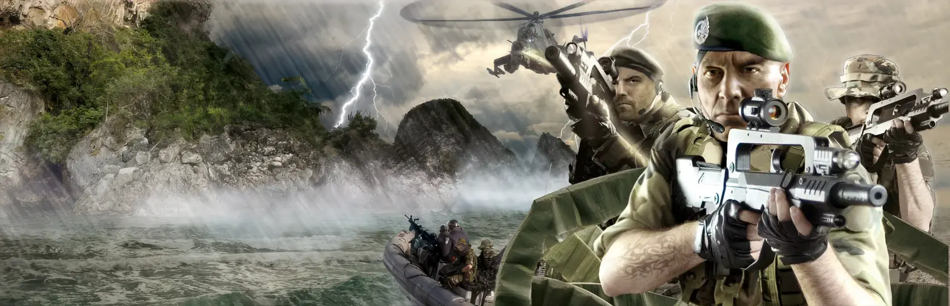 Code of Honor 2: Conspiracy Island background