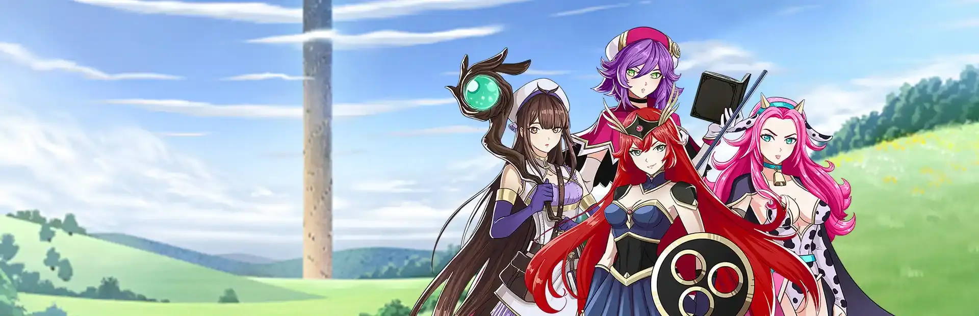 Trix and the Horny Tower background