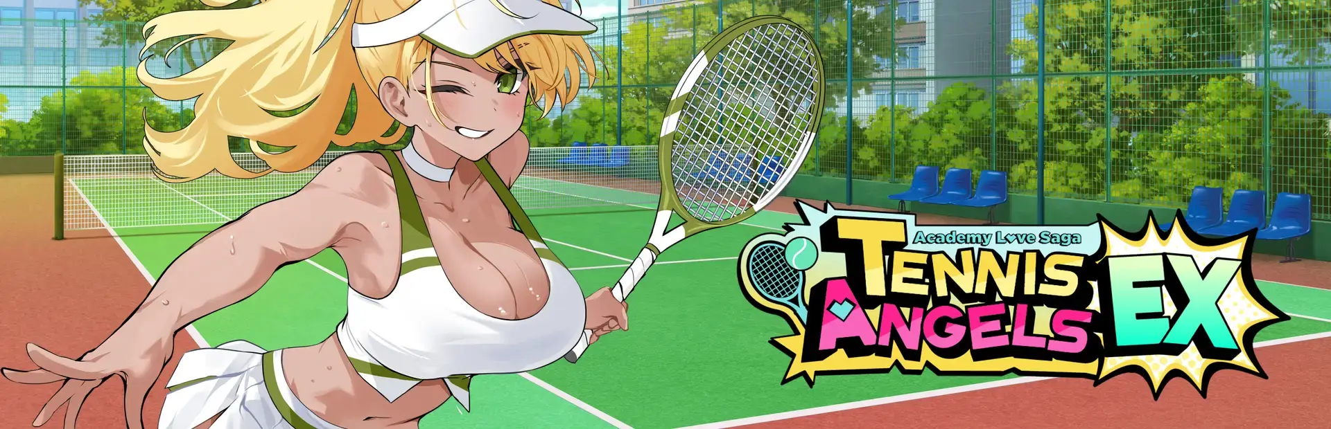 Academy Love Saga: Tennis Angels EX background