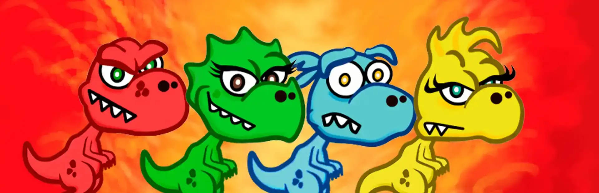 Explosive Dinosaurs background