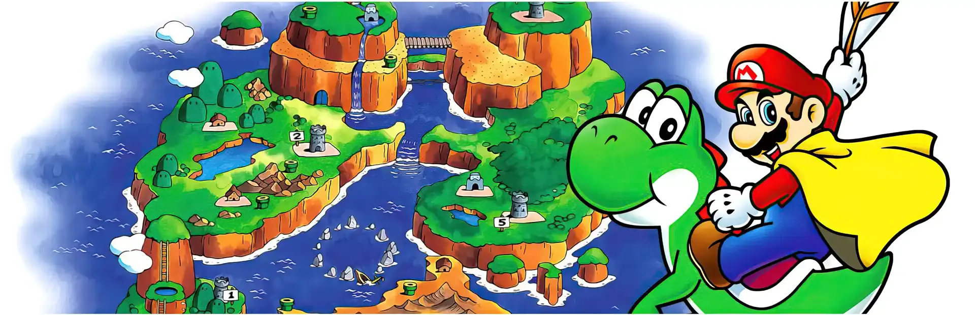 Super Mario World background