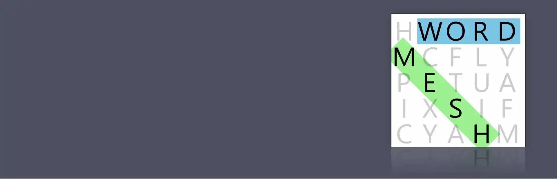Word Mesh background