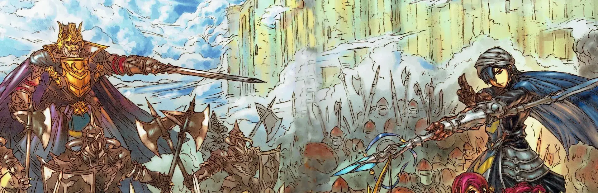 Hero's Saga Laevatein Tactics background
